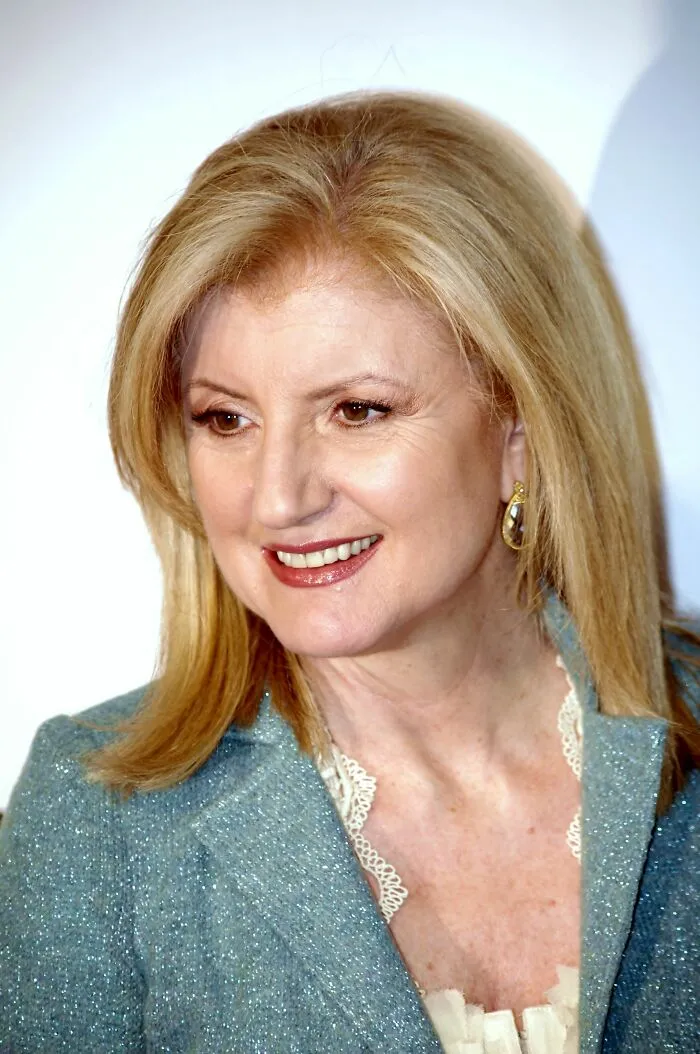 Greek-American Journalist and Publisher Arianna Huffington, 76