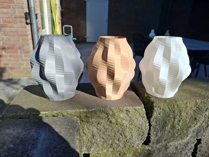 Made Some Vases That Catch The Light In A Cool Way