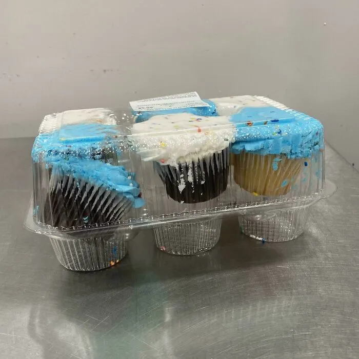 Customers That Want To Inspect Cupcakes By Flipping Them Upside-Down