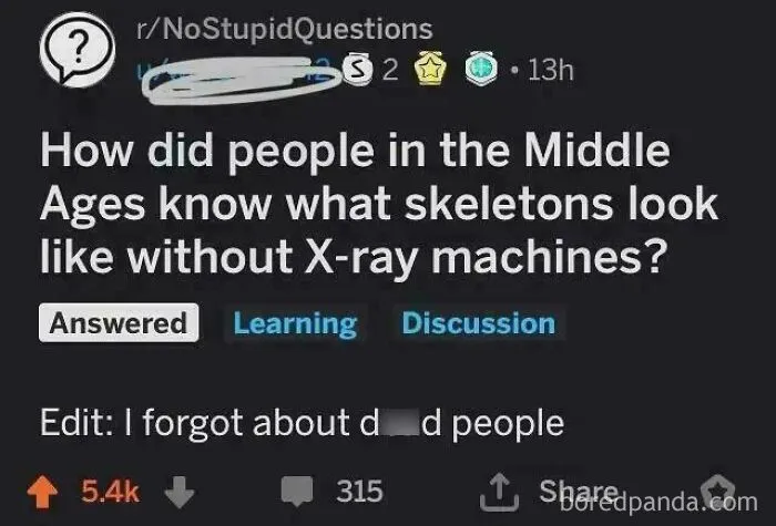Seems Like A Stupid Question To Me