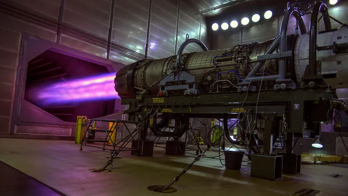 General Dynamics F-16 Engine Test