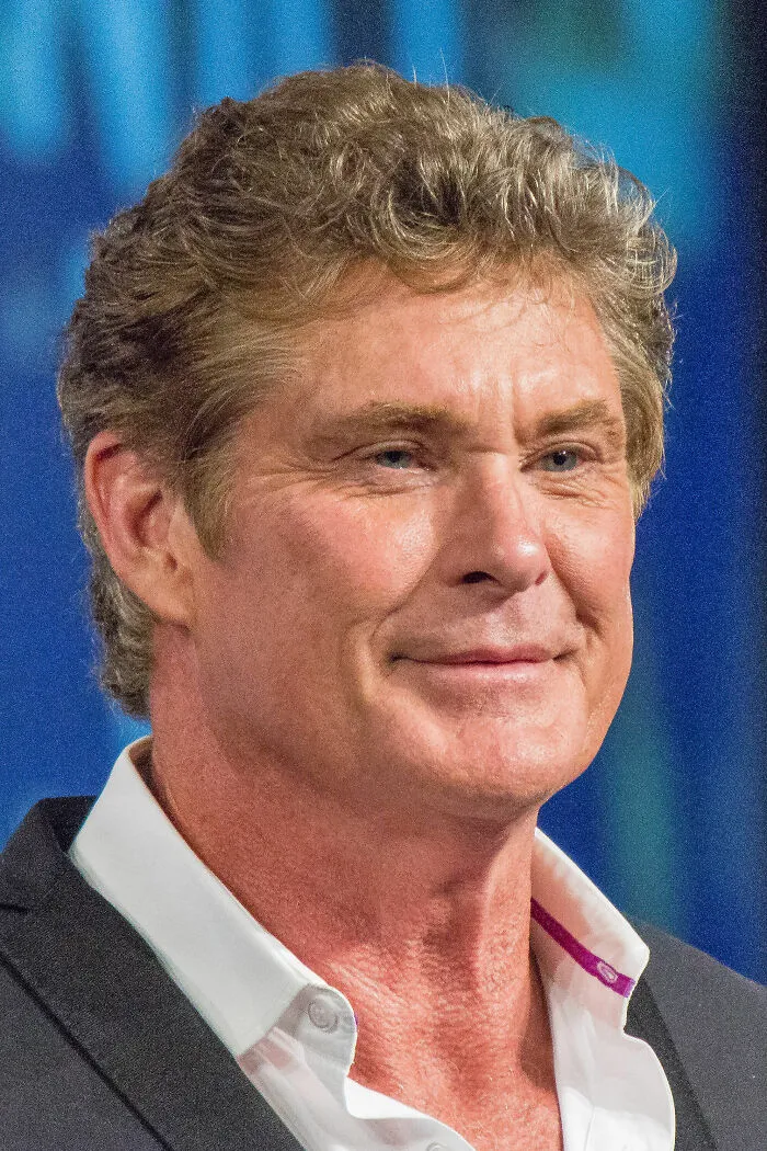 American Actor and Singer David Hasselhoff, 74