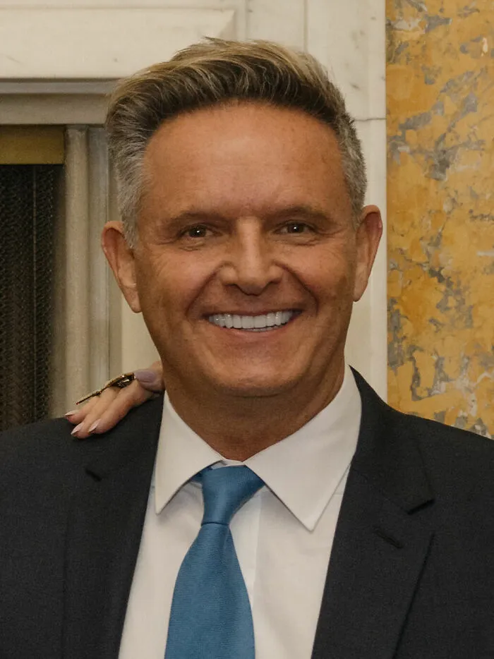 English-American Producer and Screenwriter Mark Burnett, 66