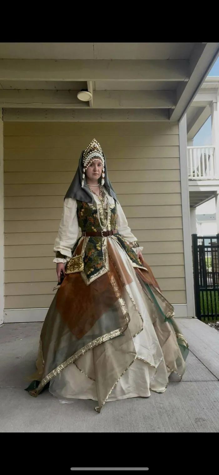 Forrest Empress Dress I Made For Renfaire 2025
