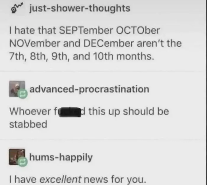 Excellent News