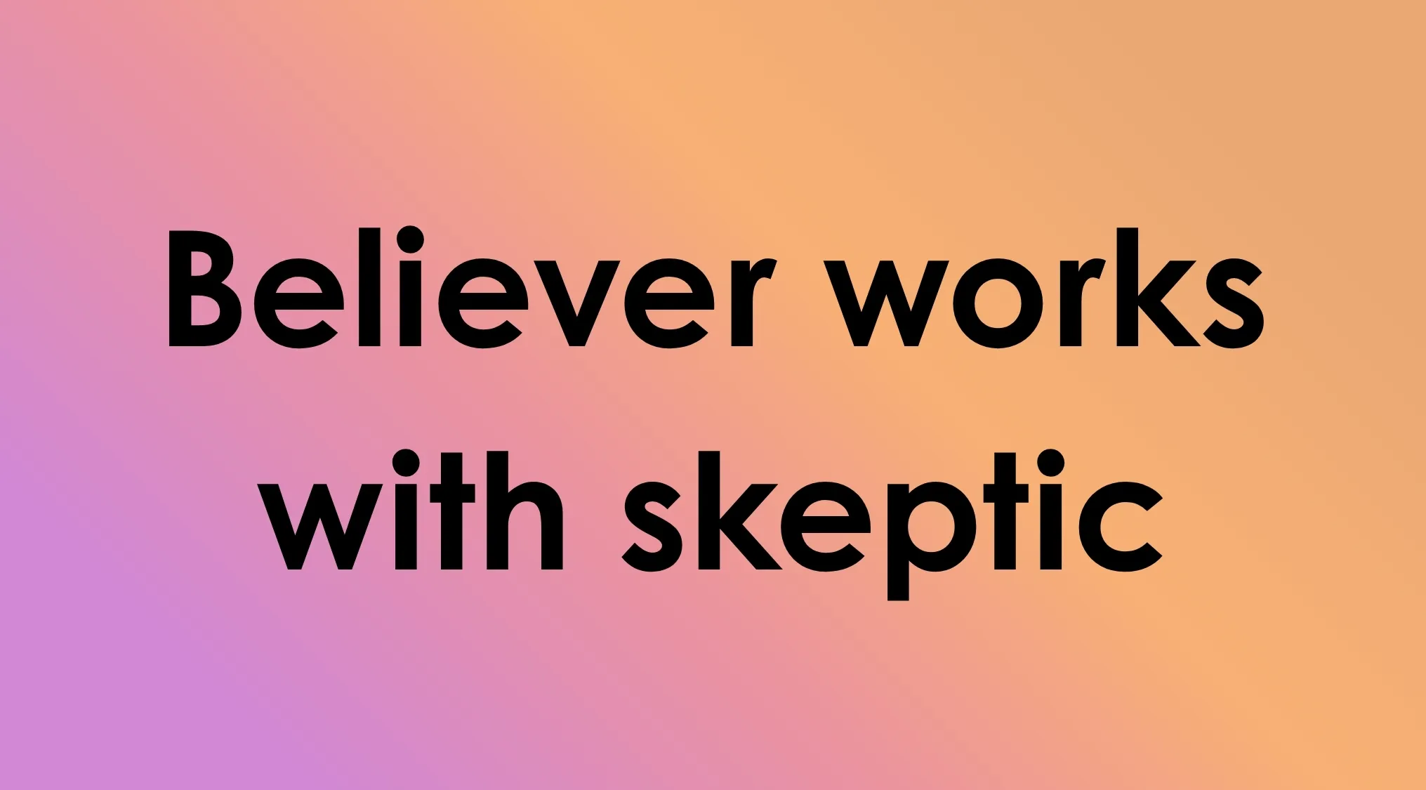 Text reads: Believer works with skeptic, representing TV Shows In Four Words, Identify the TV show from this short description.