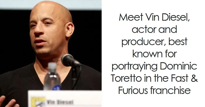 Vin Diesel: Bio And Career Highlights