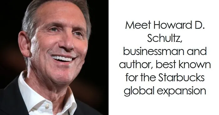Howard Schultz: Bio And Career Highlights