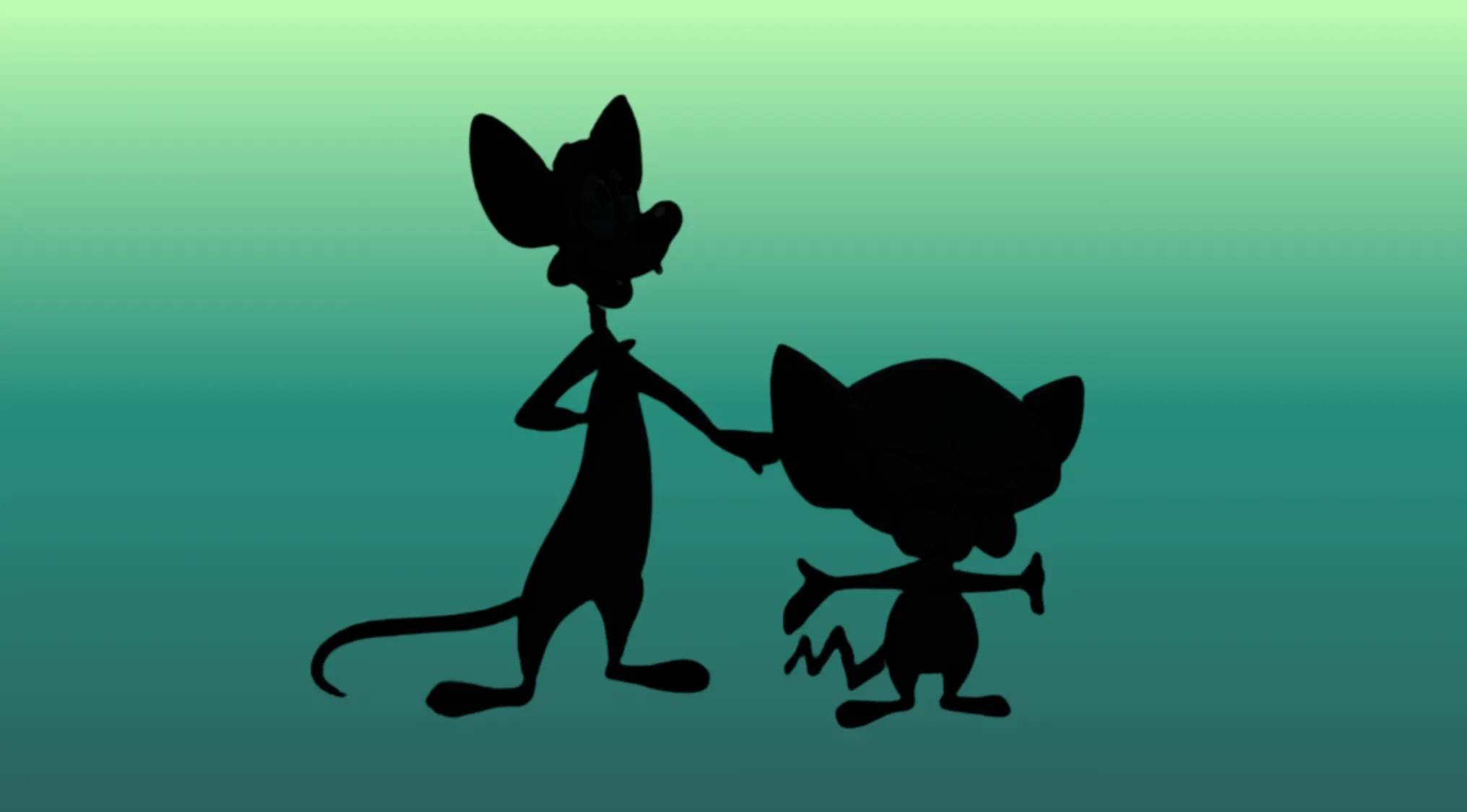 Silhouettes of characters, a Saturday Morning Cartoon Trivia challenge to name the figures.