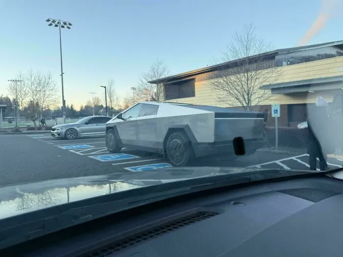 At A School, Teachers Lot. Not Drop Off