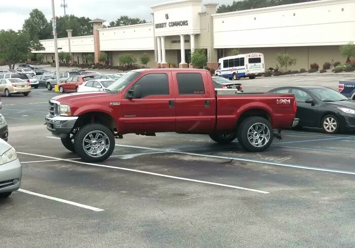 This Person Somehow Managed To Park In 6 Spaces