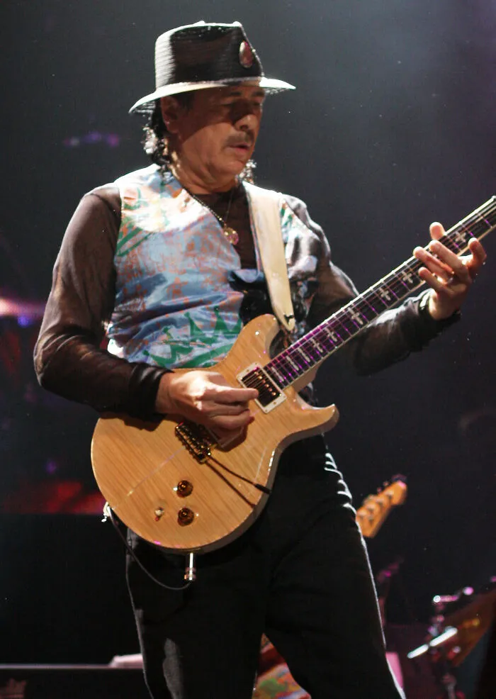 Mexican-American Singer-Songwriter and Guitarist Carlos Santana, 79