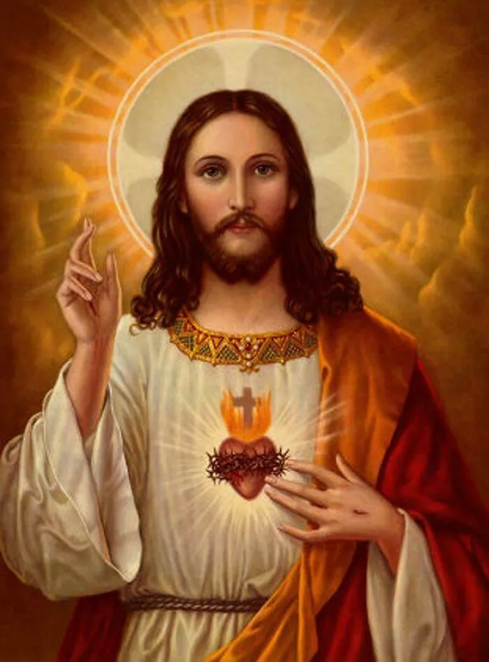 An artistic depiction of Jesus Christ, representing a spiritual view on timeline facts and history.