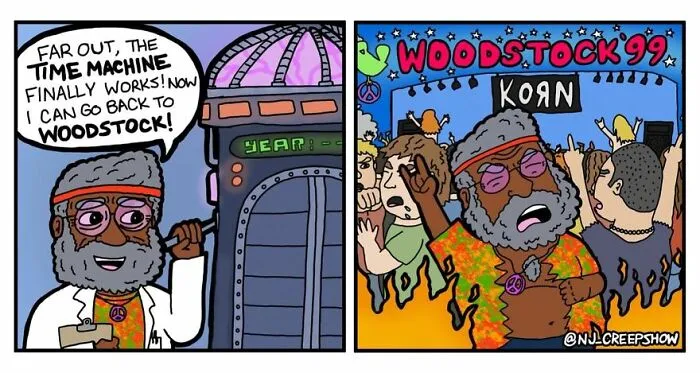 22 New Dark Humor Comics By Brian Morrissey That Start Normal And End Wildly