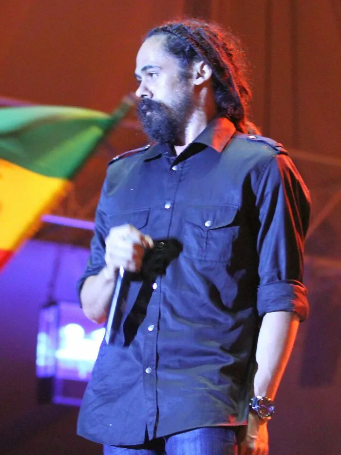 Jamaican Singer-Songwriter and Producer Damian Marley, 48