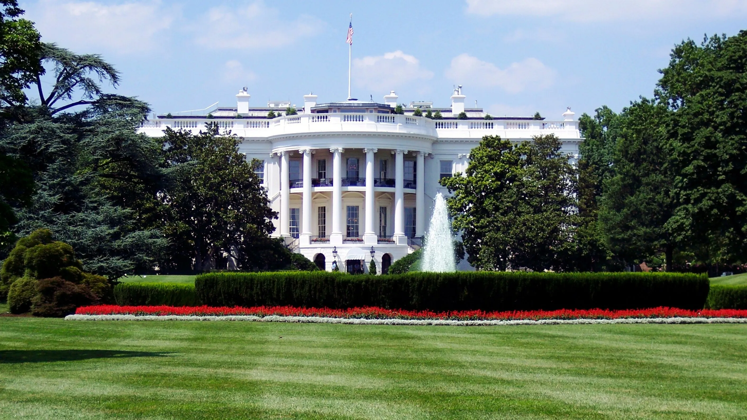 The White House, iconic symbol for the US President term limit tricky question.