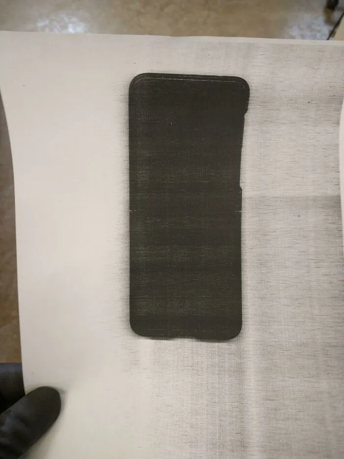 Coworker Didn't Know How To Take A Screenshot And Decided To Photocopy The Phone