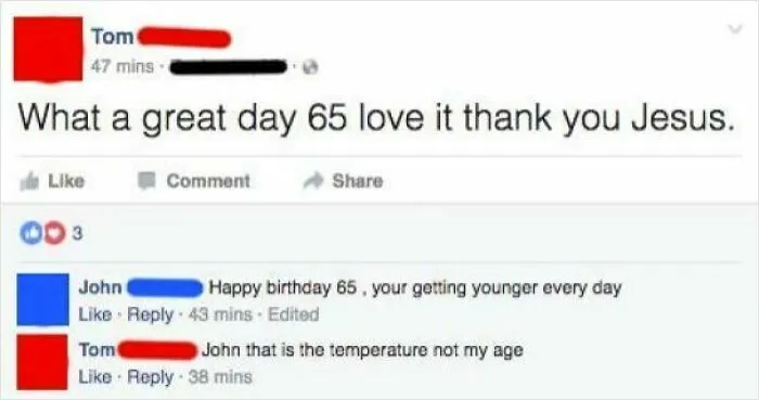 65 Is A Great Day!