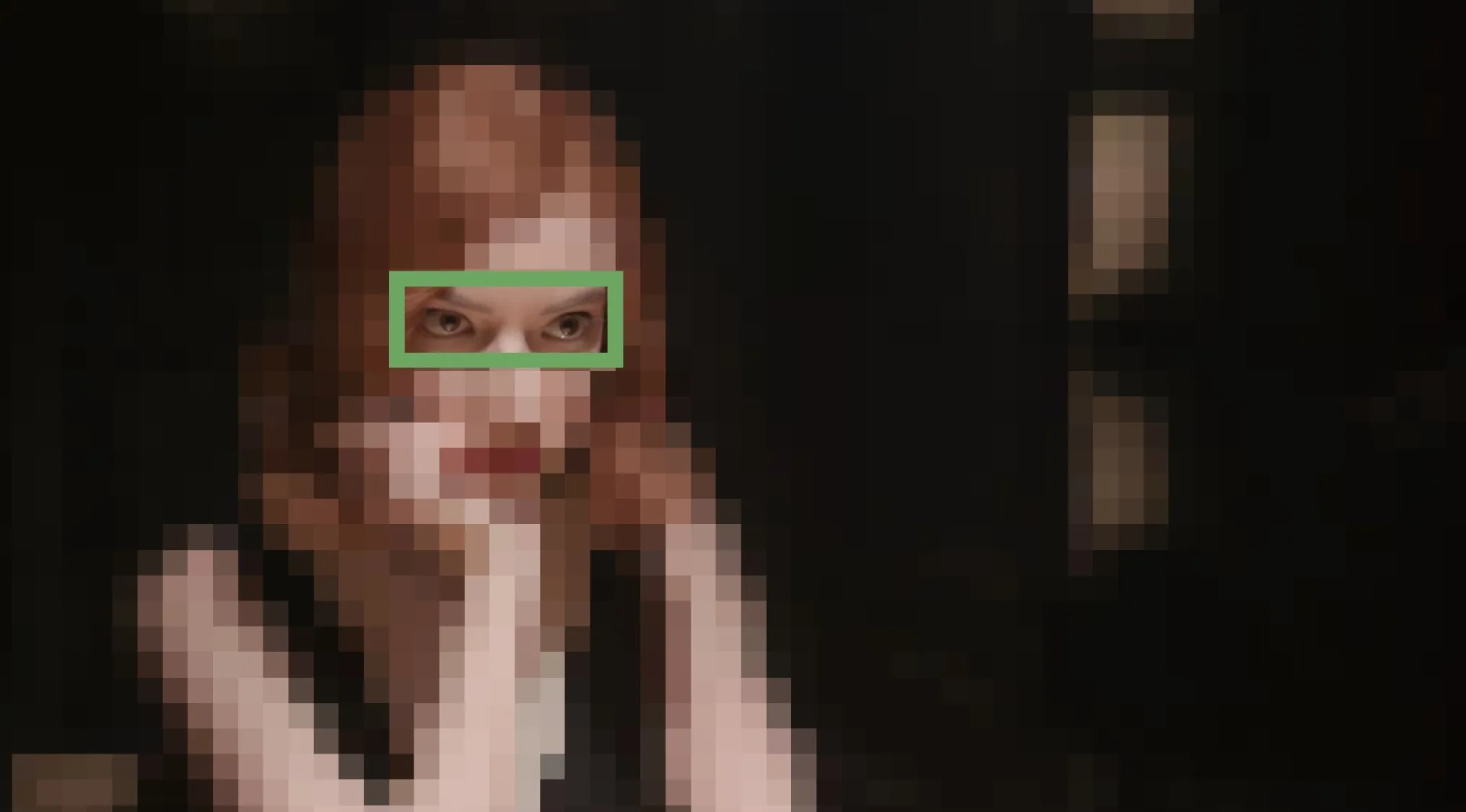 Part 3: Guess the TV show from the pixelated eyes of a character.