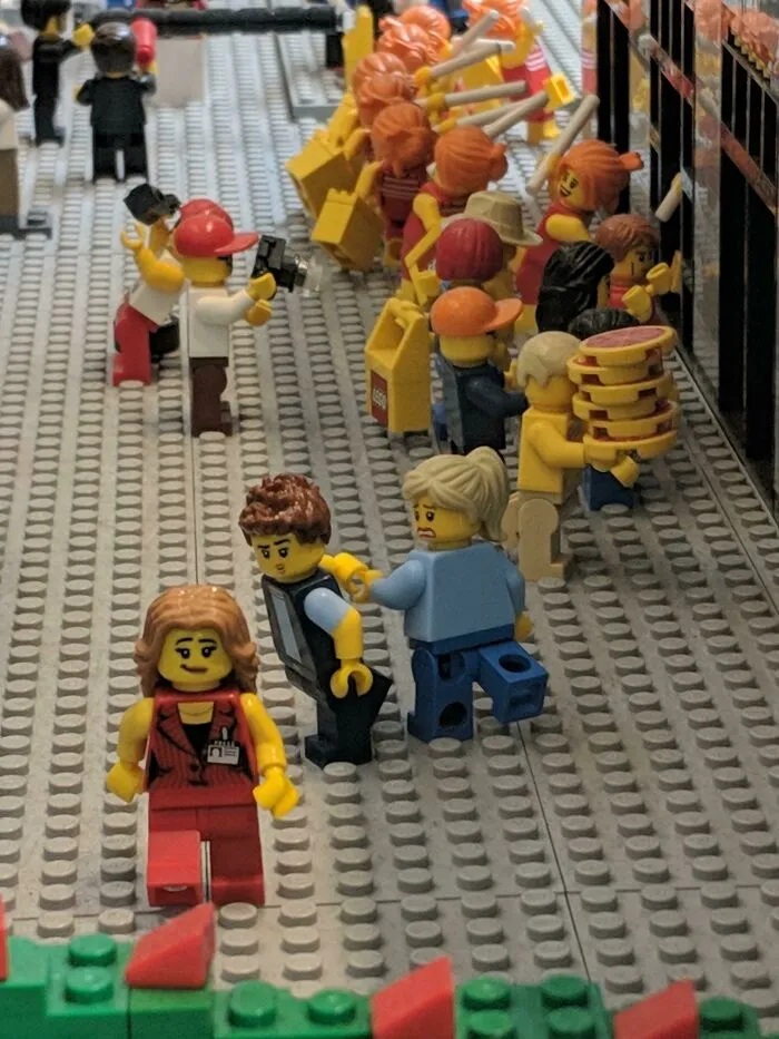 La tienda LEGO de Nueva York sabe lo que hace.