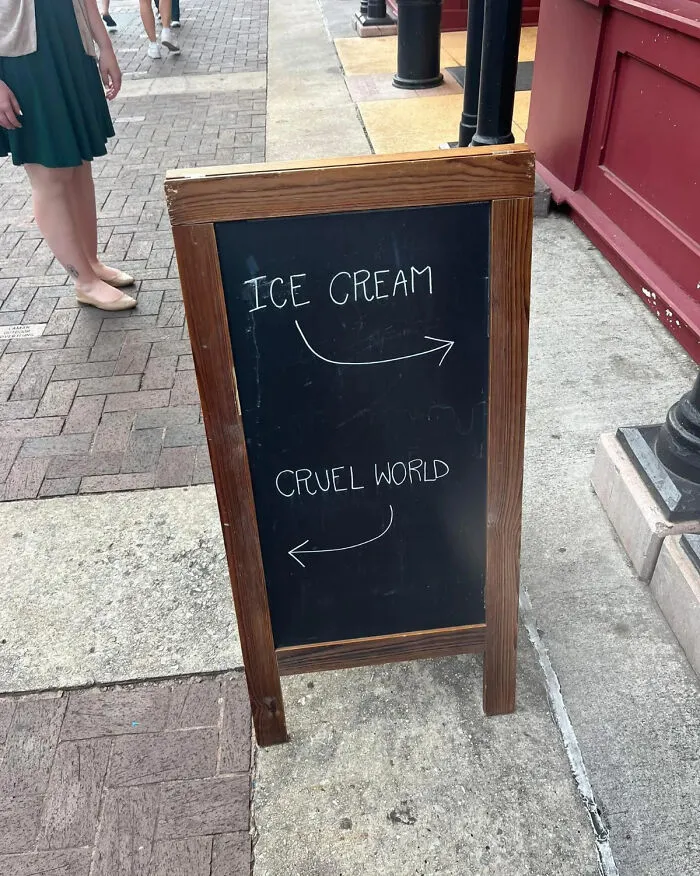 Blursed Sign
