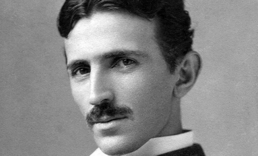 Nikola Tesla, the famous scientist known for his contributions to the three laws of motion.