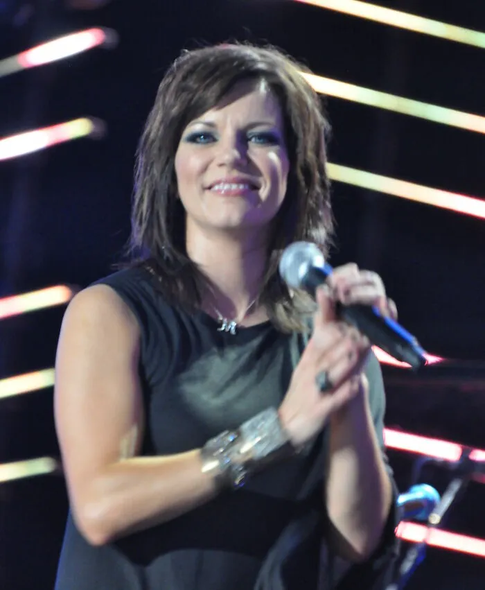 American Singer-Songwriter and Producer Martina Mcbride, 60
