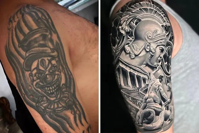 25 Before-And-After Tattoo Transformations By An Artist Who Specializes In Cover-Ups And Scar Work