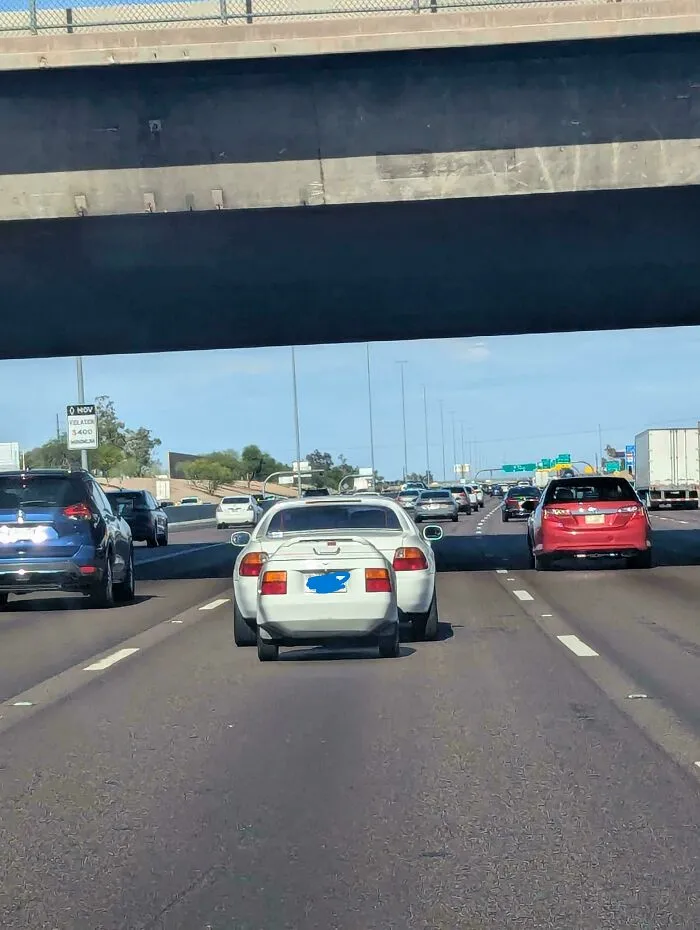 Honda Del Sol With A Trailer That Also Looks Like The Back Of A Del Sol