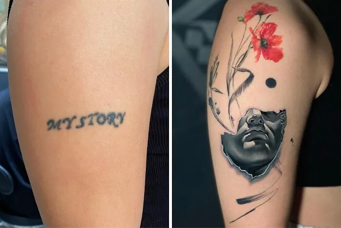 25 Before-And-After Tattoo Transformations By An Artist Who Specializes In Cover-Ups And Scar Work