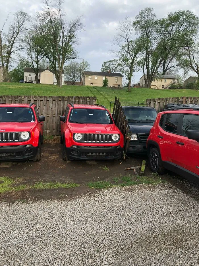 My Buddy Forgot His Parking Brake And Lives Next To A Car Dealership