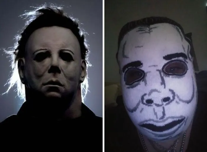 Ordering Michael Myers Mask From Wish.com Be Like What You Expected vs. What You Got