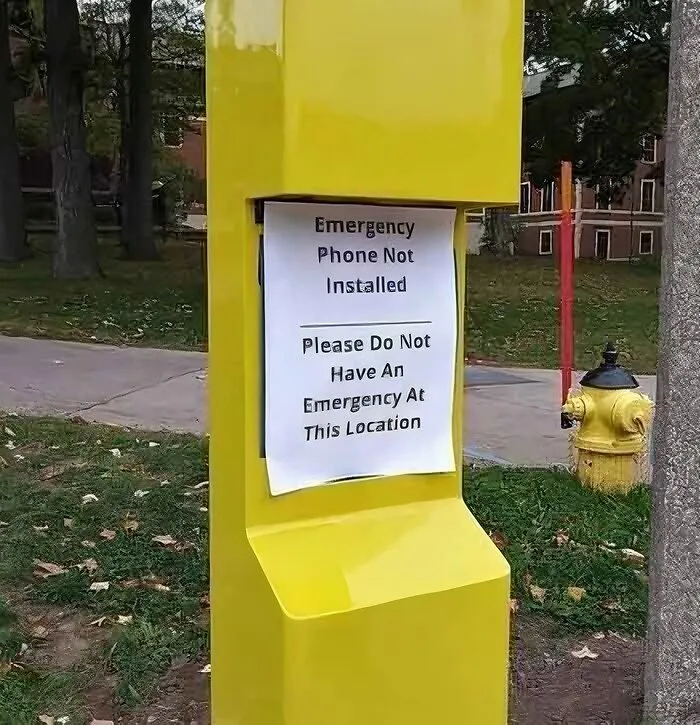 Most Pointless Sign In The World