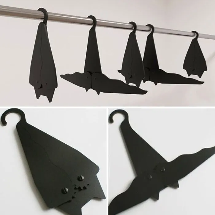 When Your Clothes Aren't Hung, You Can Let The Bat "Sleep" 🦇✨