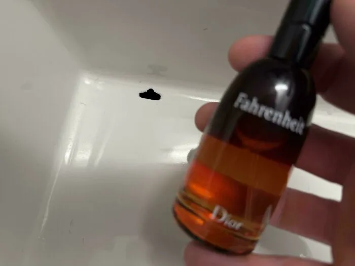 Was Mad Because I Thought I Chipped/Broke My Favorite Cologne Bottle Until I Realized What Actually Happened