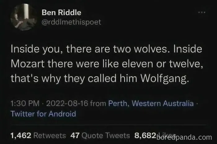 Been Spendin' Most Their Lives Livin' In A Wolfgangsta's Paradise