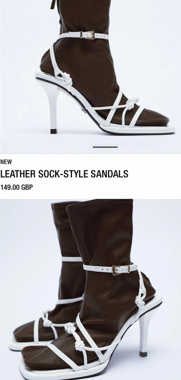You May Be Surprised To Learn That You Are Not Looking At An Amputated Foot, But A Pair Of Sandals Whose Main “Selling Point” Is A Pair Of Detachable Leather Socks