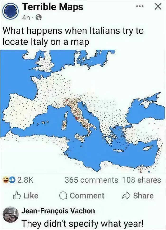 Italians Trying To Find Italy On A Map Is A Whole Mood
