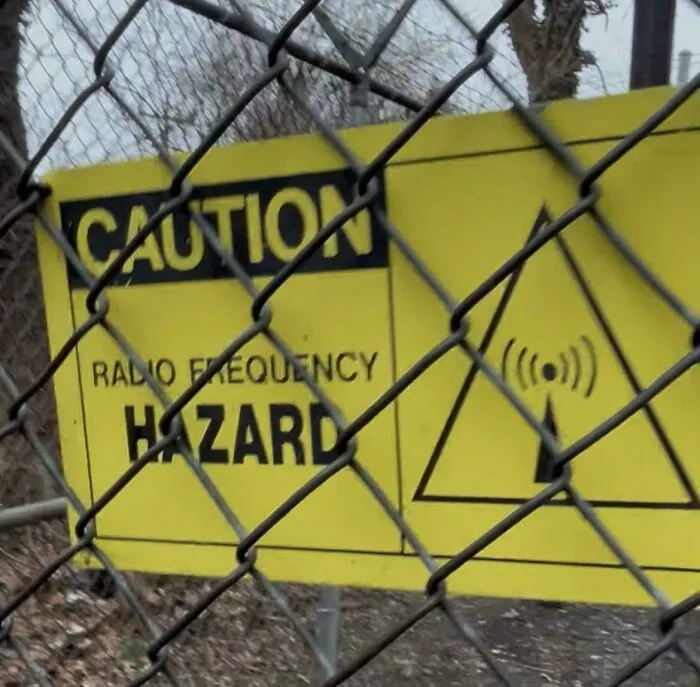 Thinking About Climbing My First Tower But Saw This Sign. Anyone Know What It Means?