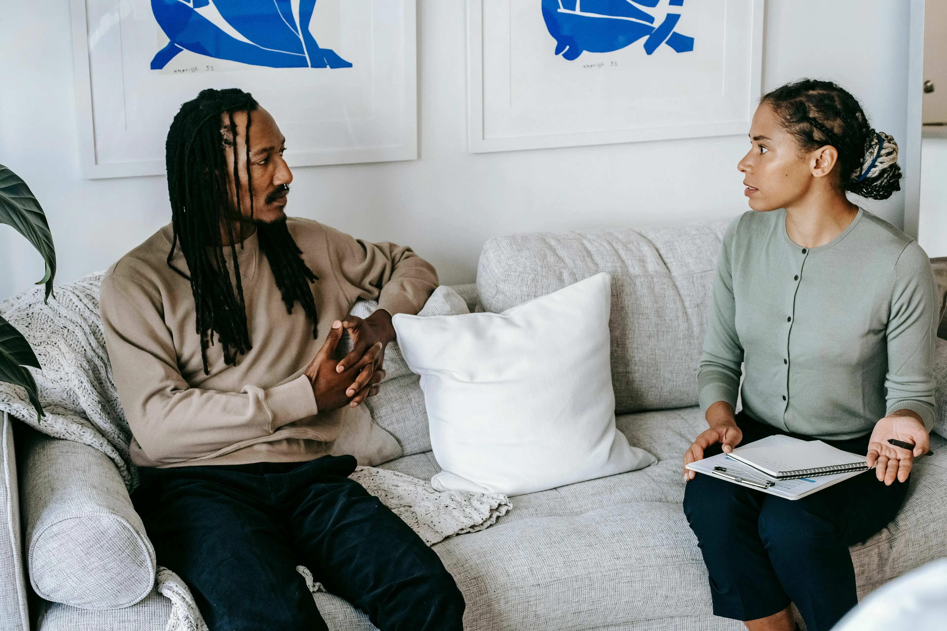 Historical figure, a man, talks to a woman, asking for brutally honest advice.