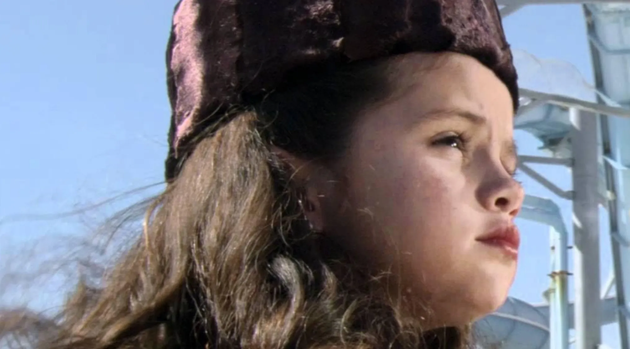Young Selena Gomez in Spy Kids 3-D, before she was a famous celebrity.