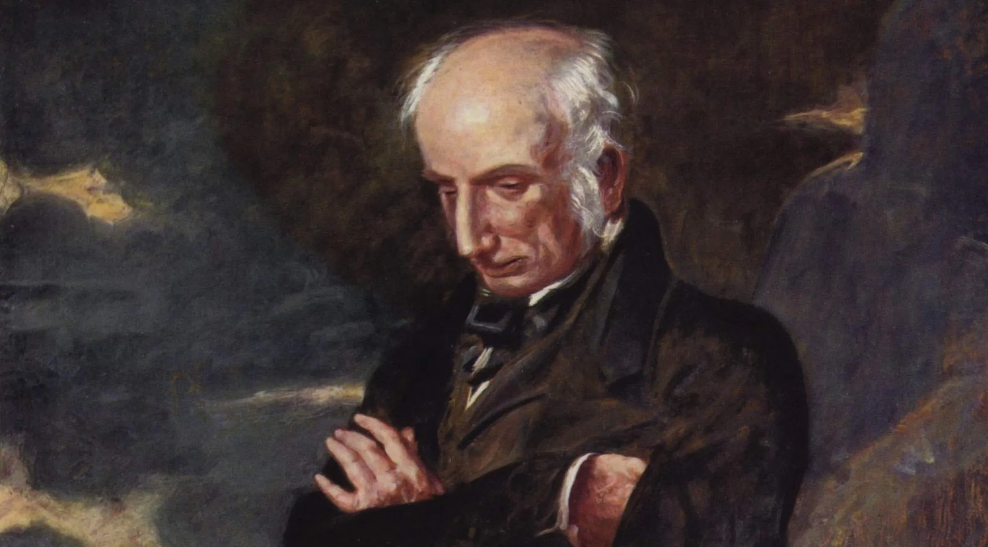 A portrait of William Wordsworth from the 1869 MIT Entrance Exam.