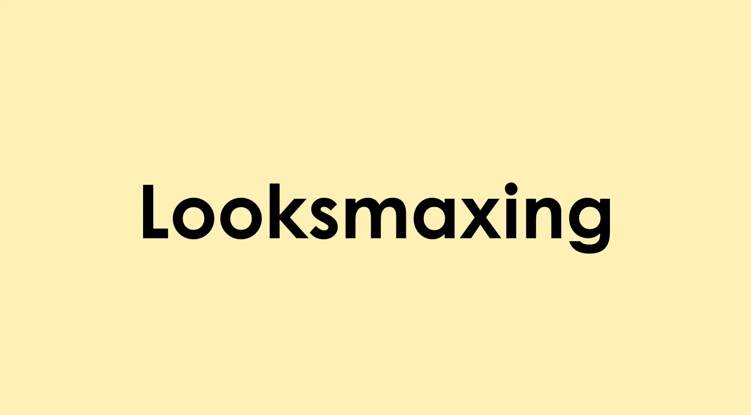 TikTok and Gen Z slang quiz question: Match looksmaxing to its meaning.