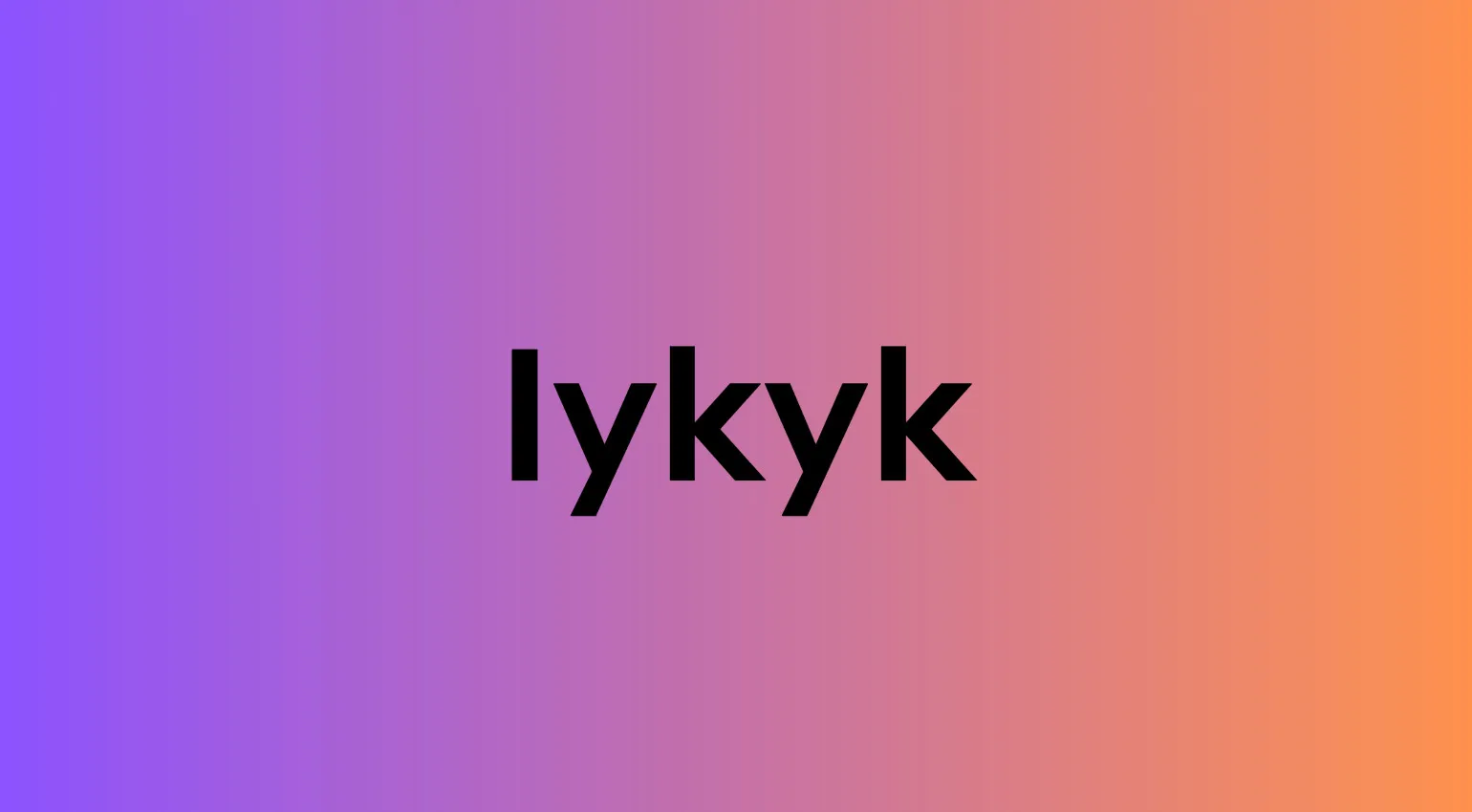 TikTok and Gen Z slang quiz question: What does the acronym lykyk stand for?