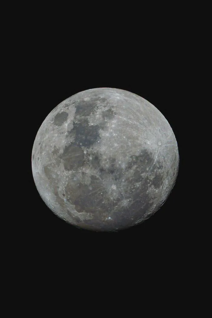 The Moon Tonight Over Melbourne