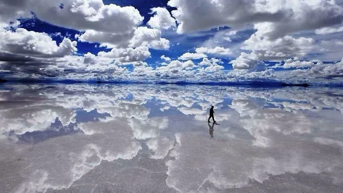 Salar de Uyuni, el salar más grande del mundo, Bolivia. ¡Foto impresionante!