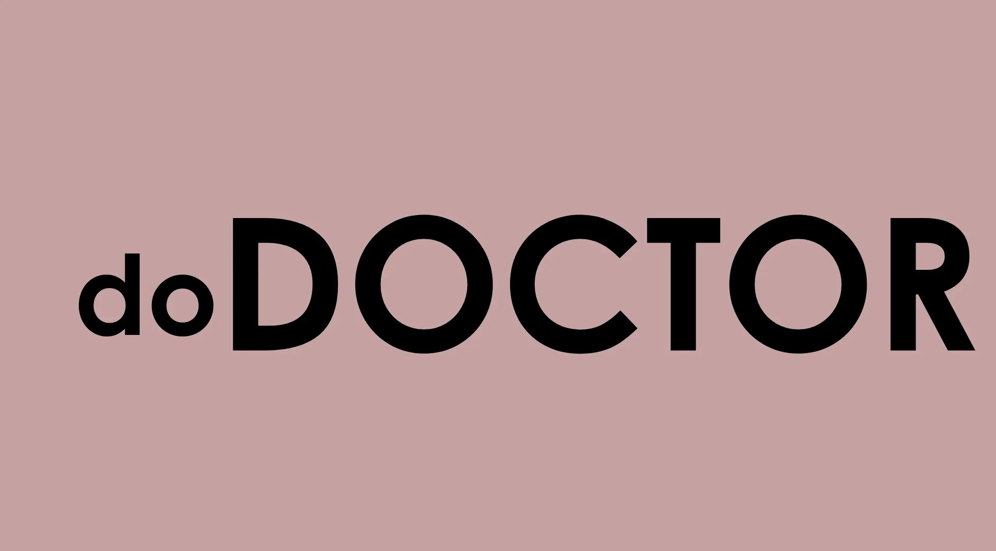 A rebus puzzle quiz showing the word DOCTOR in large black capital letters preceded by 'do' in lowercase.