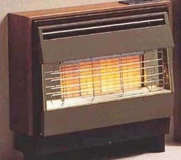 I Remember Warming Myself Infront Of This On A Winter Morning Before School