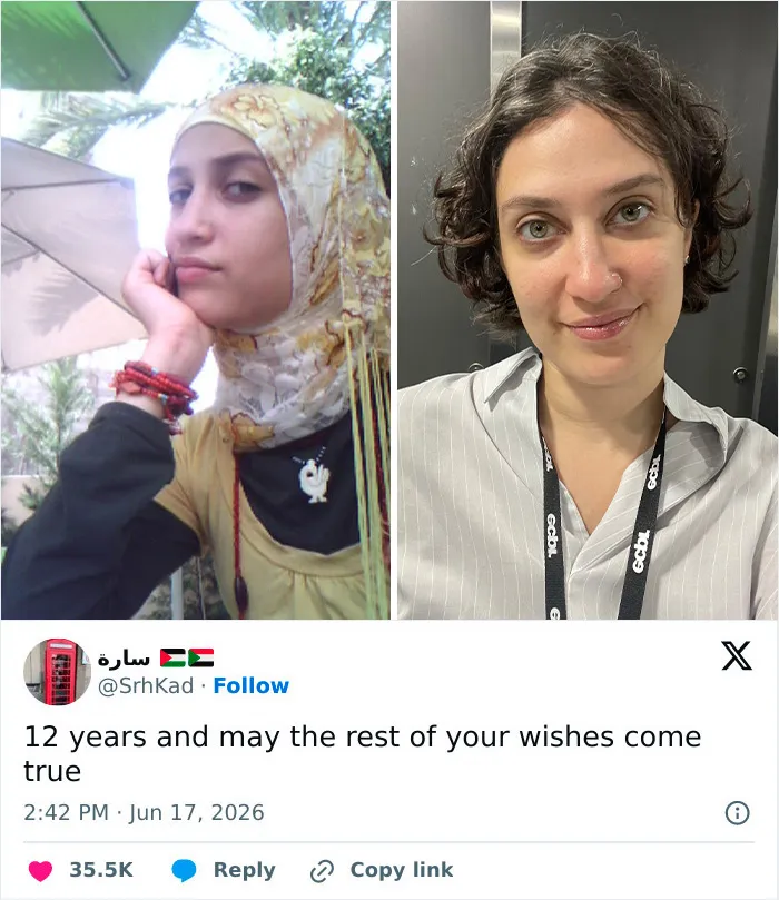 15 Side-By-Sides Showing What Letting Go Of The Hijab Looks Like For Real Women