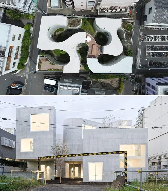 Este apartamento en Yokohama, diseñado por Kazuyo Sejima, rompe todas las reglas de la vida urbana